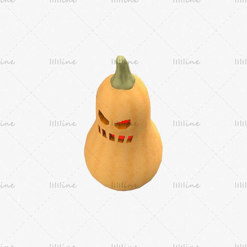 Halloween Pumpkin 3D -modell
