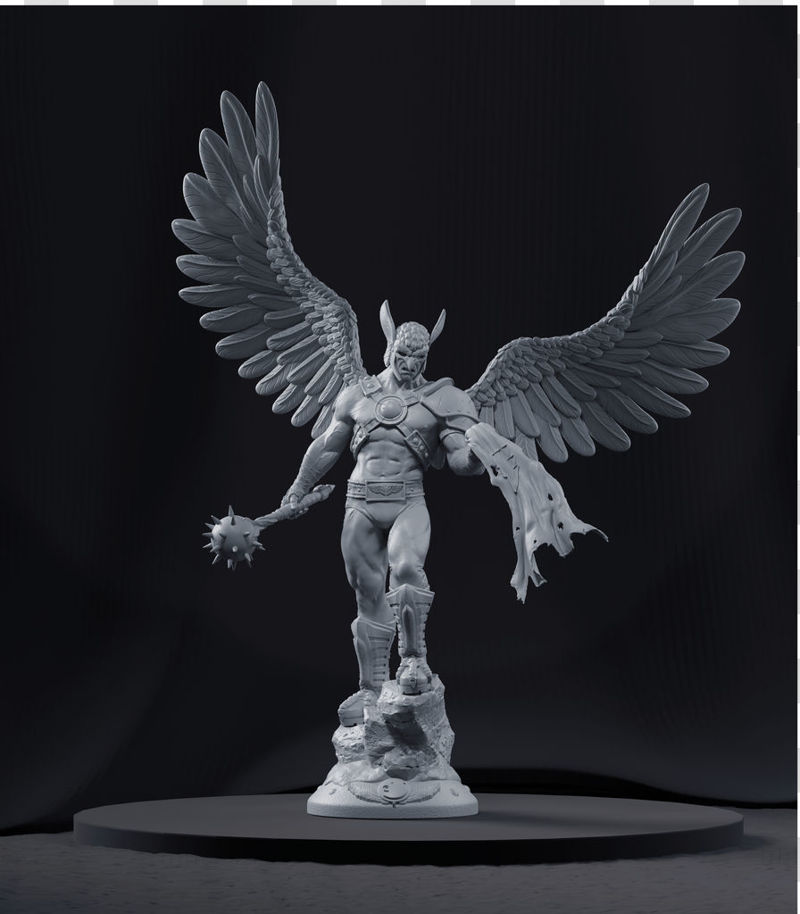 Evil shadow statue 3d model for 3d printing