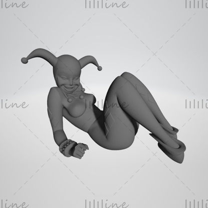 小丑女哈利·奎恩3D打印模型