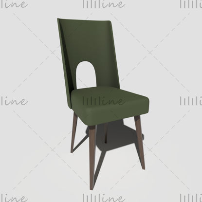 Döşemeli Sandalye 3D Modeli