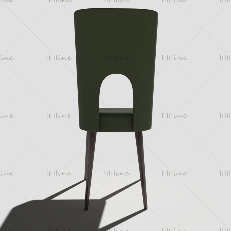 Мягкое кресло 3D Модель