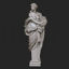 Gorgeous sculpture of a woman 3d model STL format