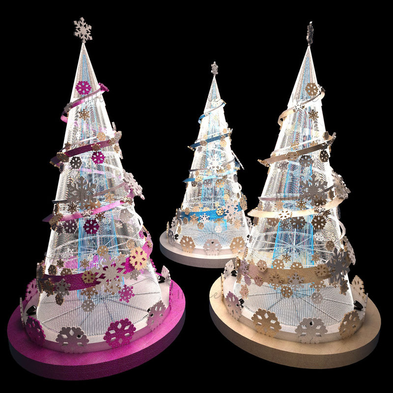 Kerstboom 3D-model