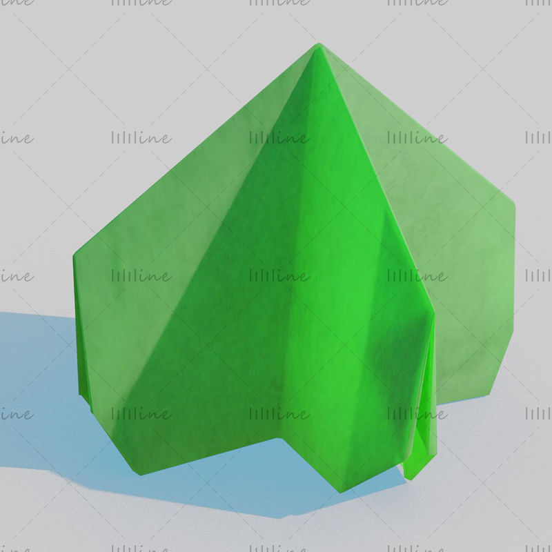 折纸包 3D 模型