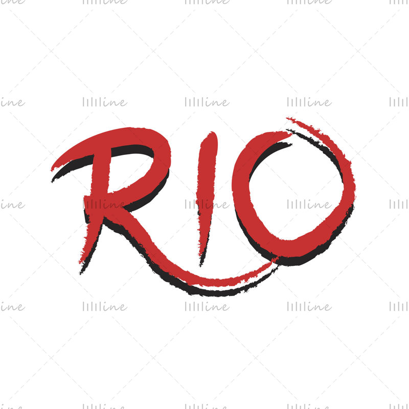 Rio digital hand lettering money heist nickname