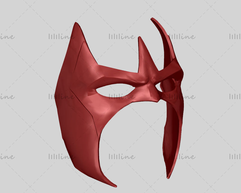 نموذج جاهز للطباعة Nightwing Mask 3D