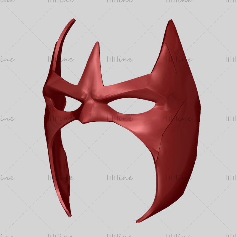 Nightwing Mask 3D model klaar printen