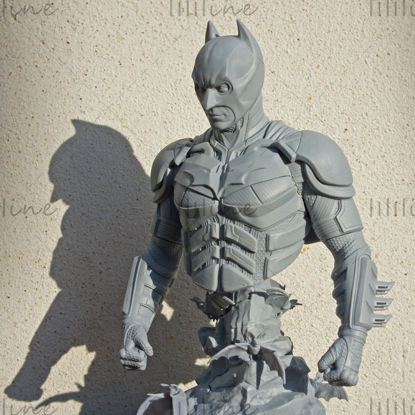 Dark Knight Büste 3D-Druckmodell