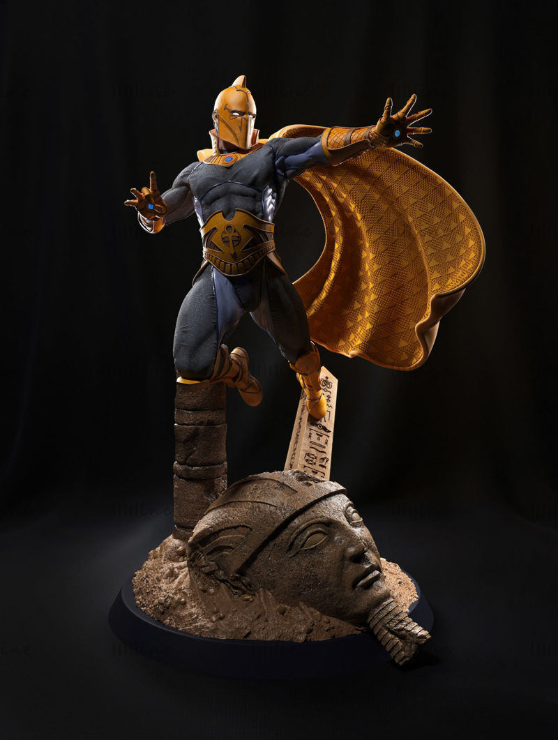 Doctor Fate 3D model ready print