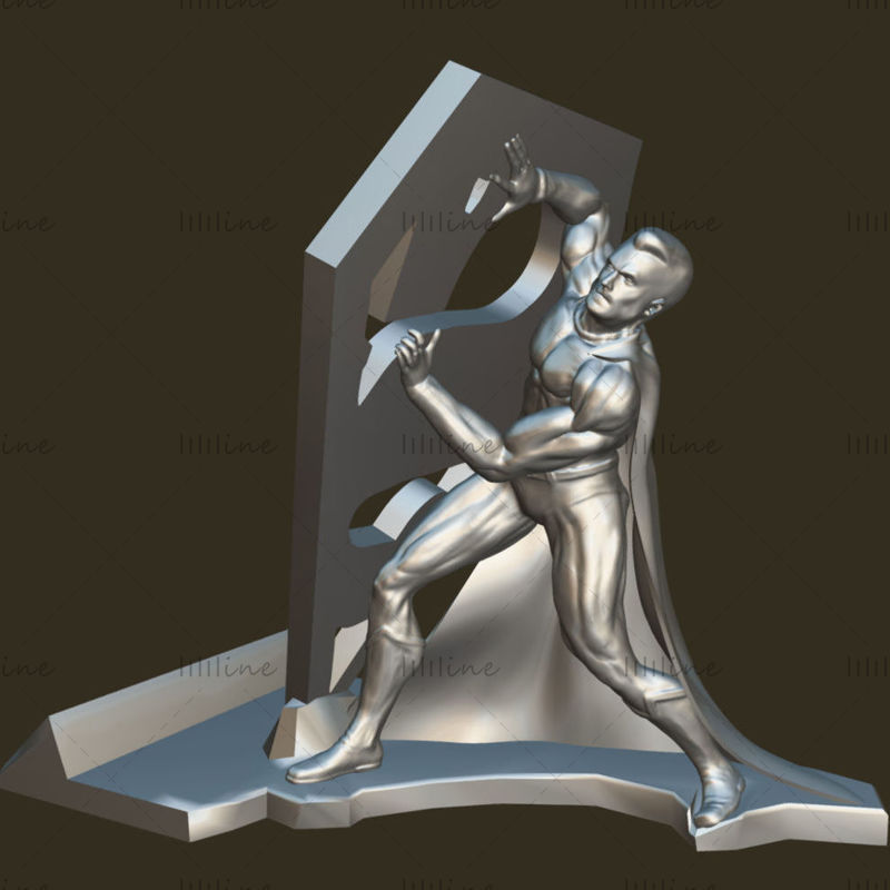 Suport telefon Superman model 3D gata de imprimare