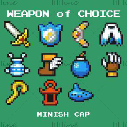 Weapon of choice zelda GBA Vector Icons
