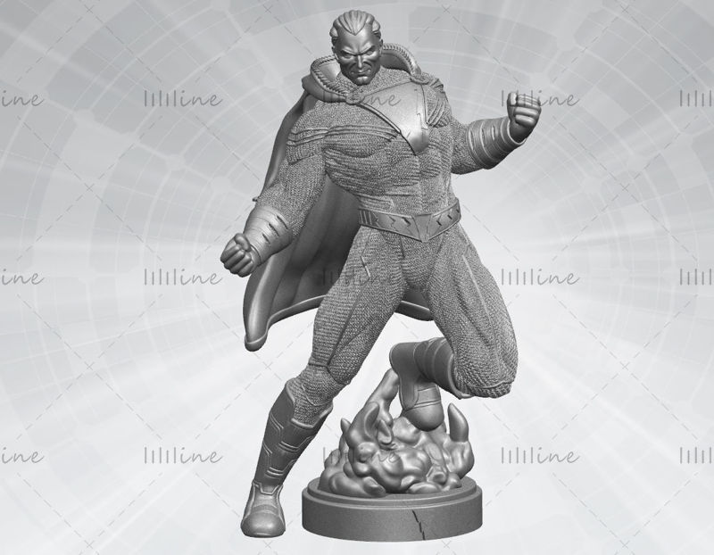 Modelo de estátua dc do filme Shazam modelo de impressão 3D para impressão