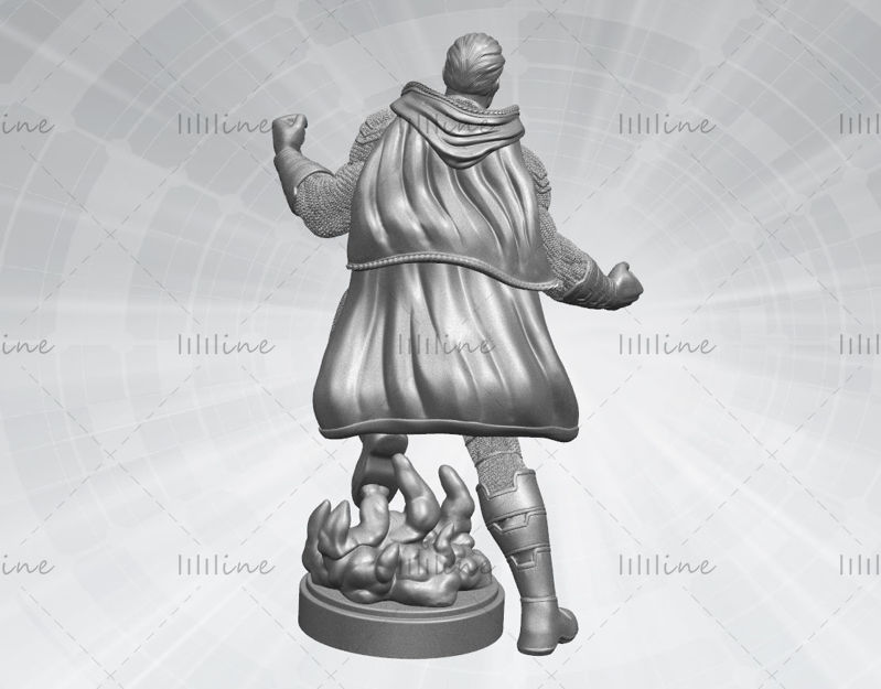 Shazam movie dc statue modell utskrivbar 3d print modell