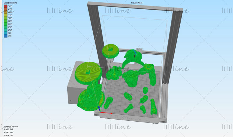 Схазам филм ДЦ модел статуе за штампање 3Д модел за штампање