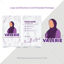 HIjab Girl Logo and Business Card Package Vector