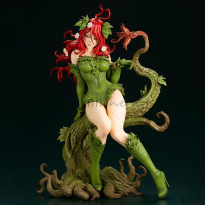 Poison Ivy 3D STL modell 3D nyomtatáshoz