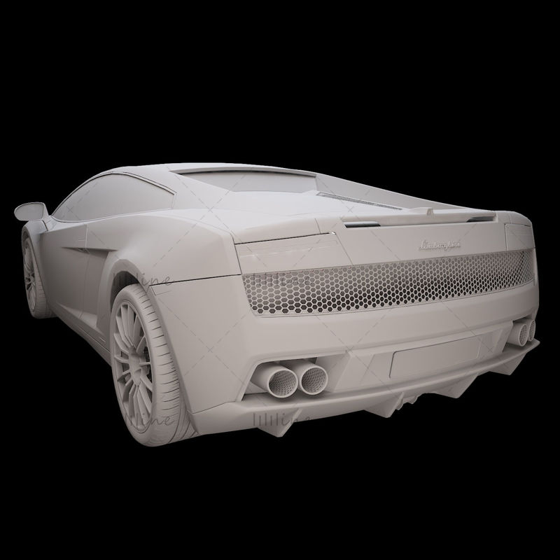 Lamborghini modelo 3D ultra-running