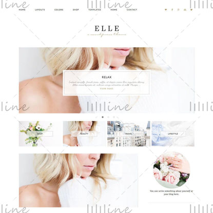 Elle WordPress Teması