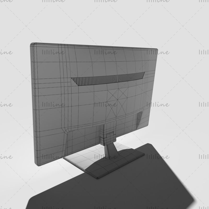 Általános Monitor 3D modell