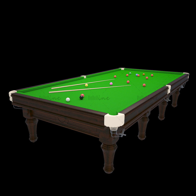 Billiard table 3D model
