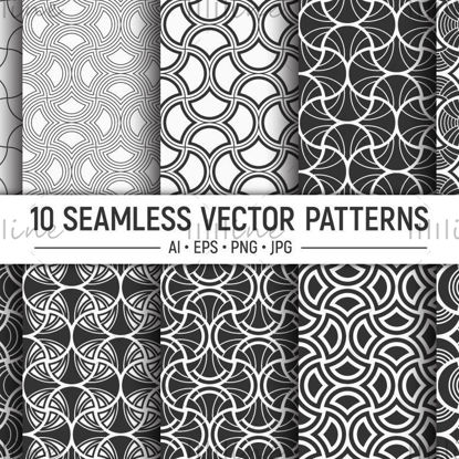10 patrones sin fisuras Art Deco