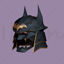 Batman Samurai Helmet 3D model ready print
