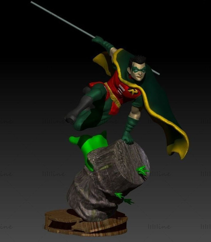 Robin – DC képregény – 3D Print Model