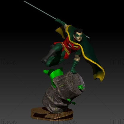 Robin – DC comics – 3D Print Model
