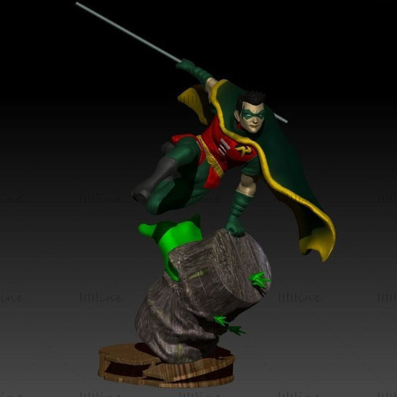 Robin – DC comics – 3D Print Model