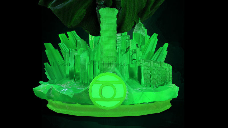 Dc comics Green Lantern 3d Sculpture 3D print model