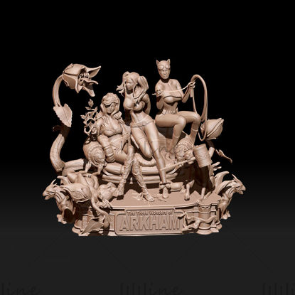Model de imprimare 3D Three Wonders of Arkham