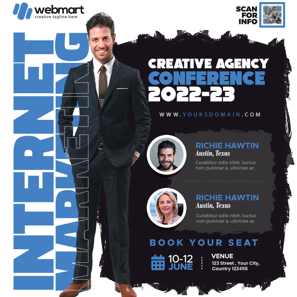 Digital Marketing Seminar Promotion Flyer