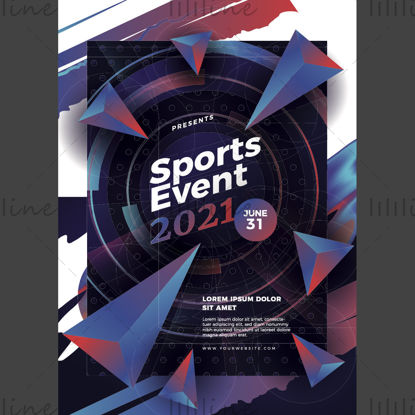 SPORTS EVENT POSTER