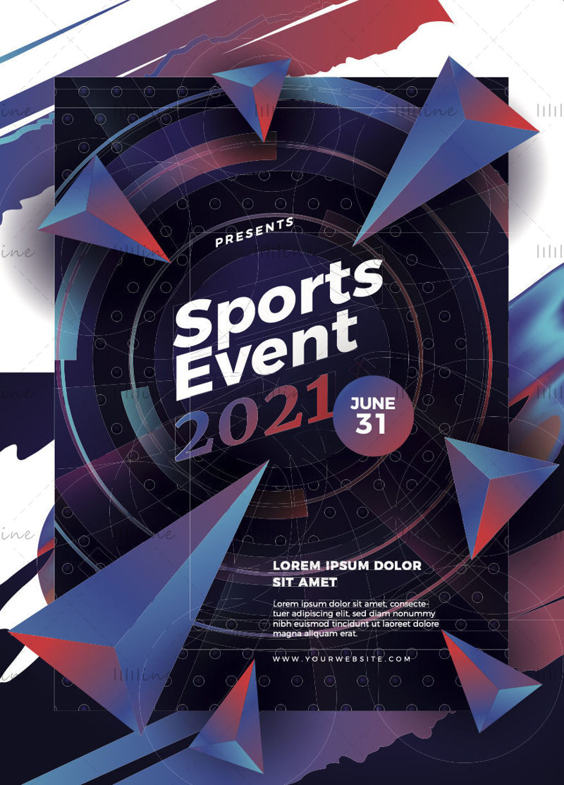 SPORTS EVENT POSTER