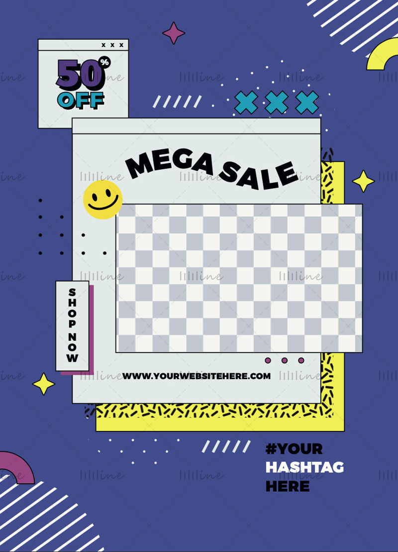 Mega sale poster