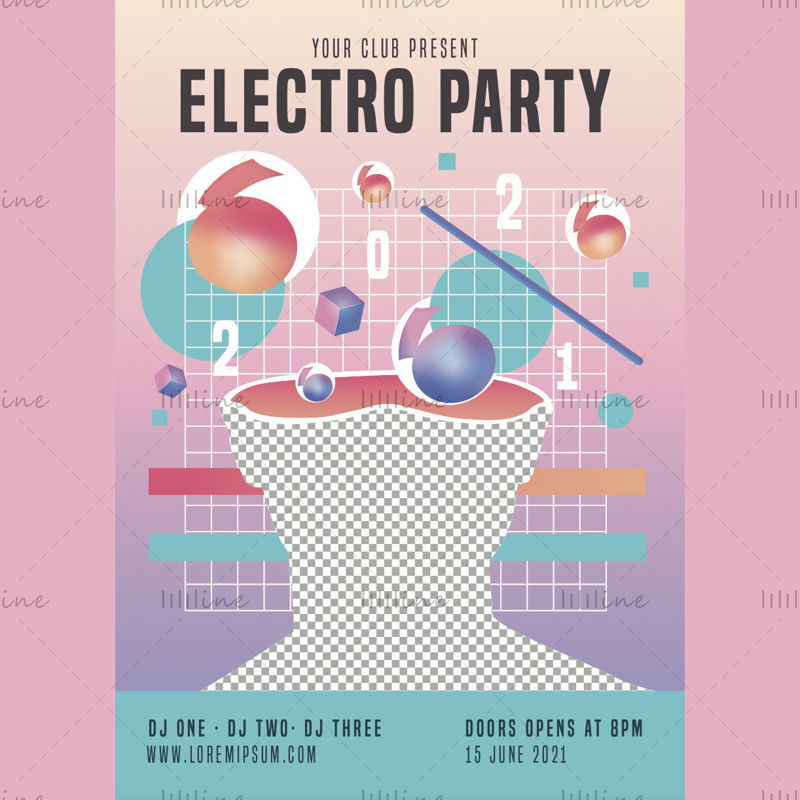 ELECTRO PARTY POSTER