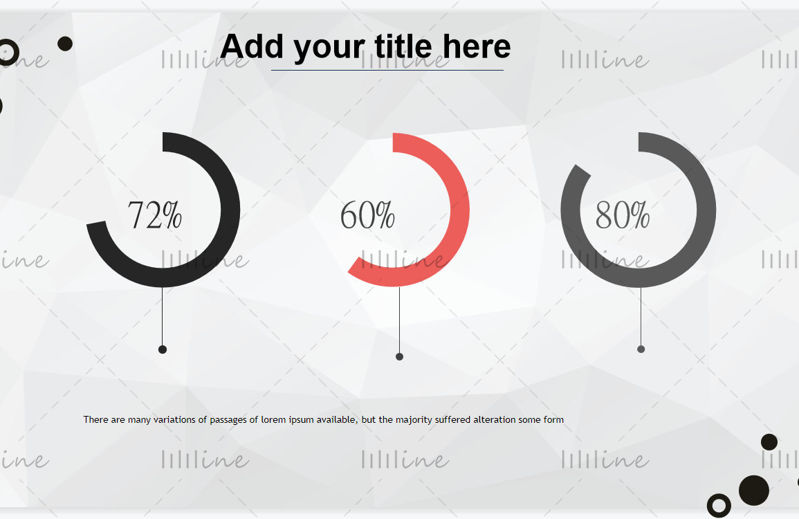 Black and red theme simple ppt template