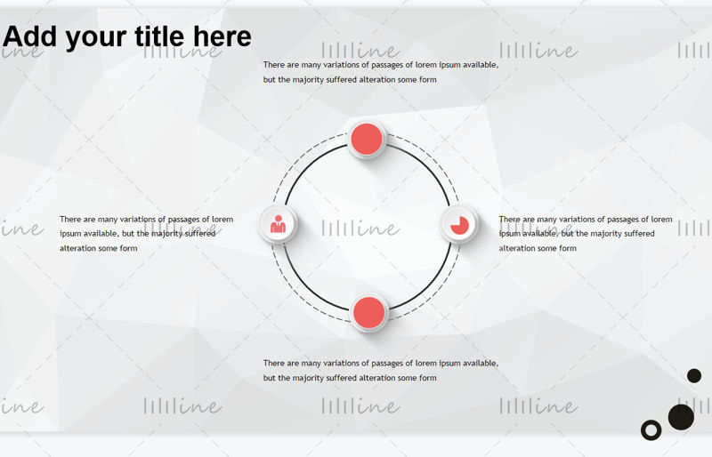 Black and red theme simple ppt template