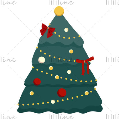 вектор божићног дрвца