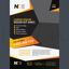 Fitness club creative album cover poster vector