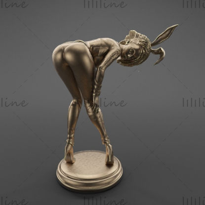 Bunny Girl modelo 3D Ready Print