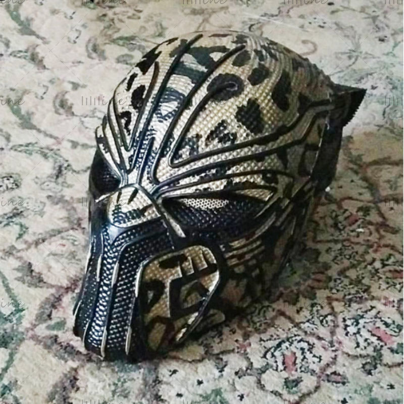 Killmonger Helm und Halskette aus Black Panther Movie 2018