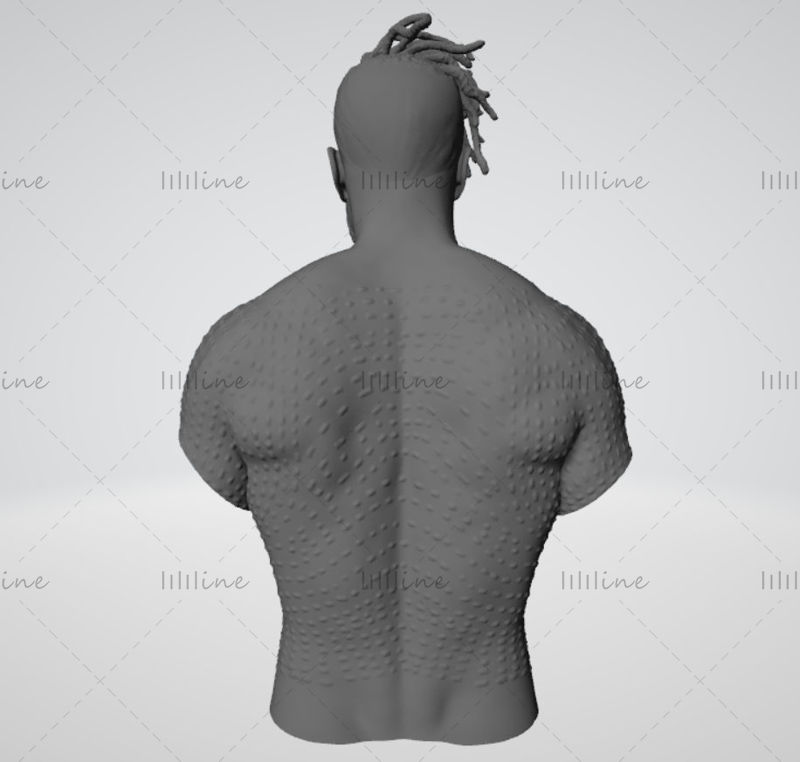 Model de imprimare 3D Killmonger Bust