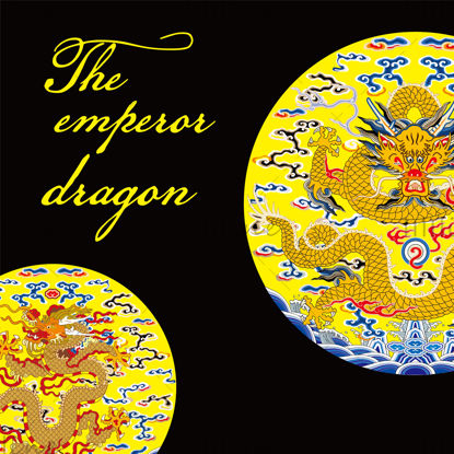 8 Çin geleneksel kostüm nakış ejderha deseni opera elle boyanmış çizimler vektör deseni