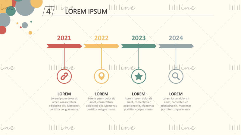 Șablon de prezentare de diapozitive PPT moderne, stil premium la modă, ușor de editat