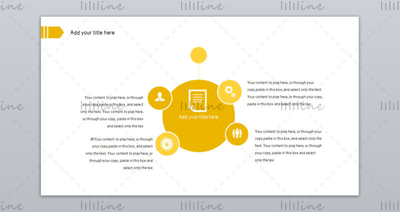 Earthy theme simple PPT template