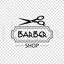 Barbershop logotype, digital hand lettering