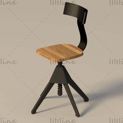 Chaise de bureau modèle 3D
