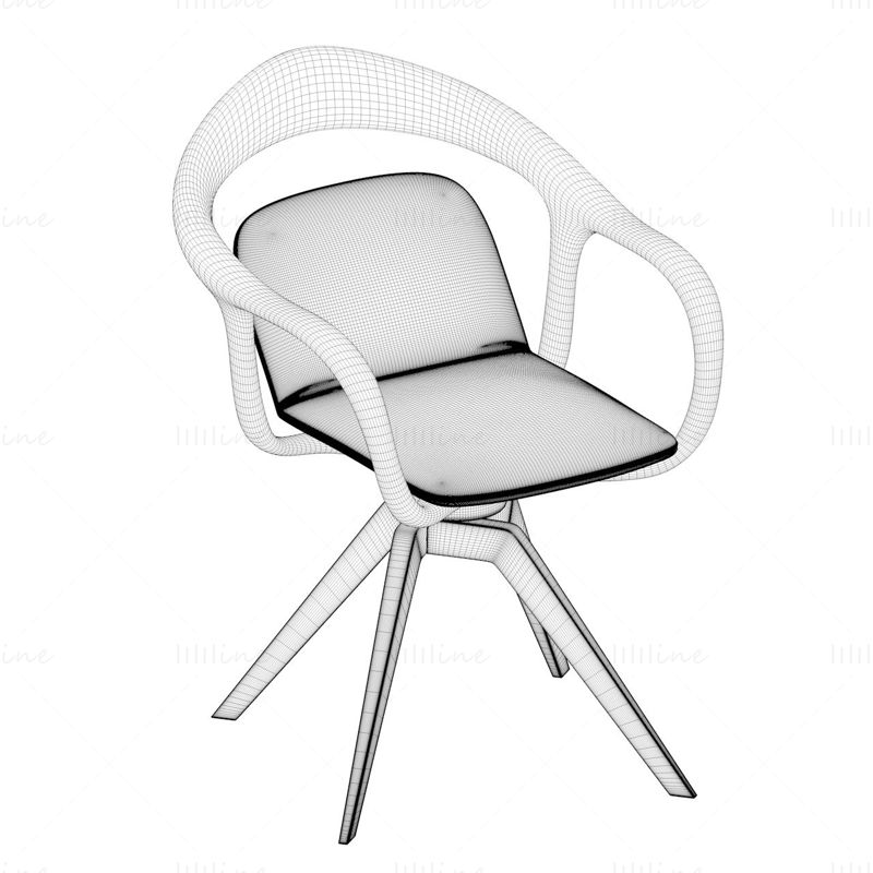 Leisure chair 3d model