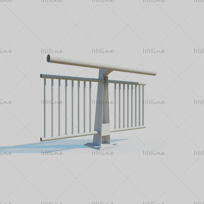 Bridge Barrier 3D modell